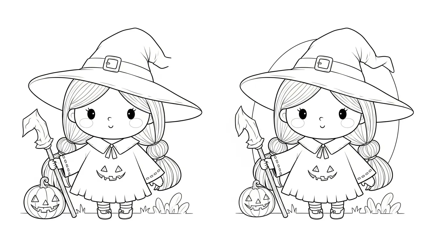 Witch Coloring Pages – 016