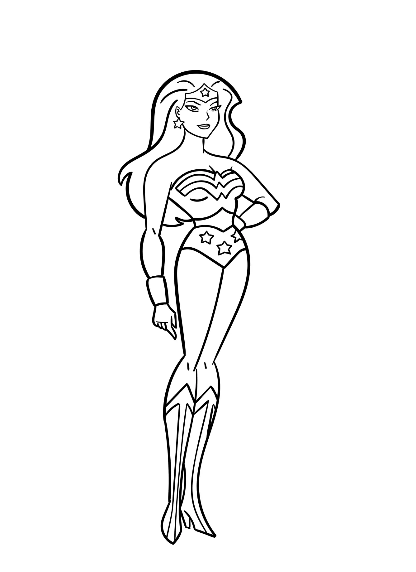 Wonder Woman Coloring Pages – 010