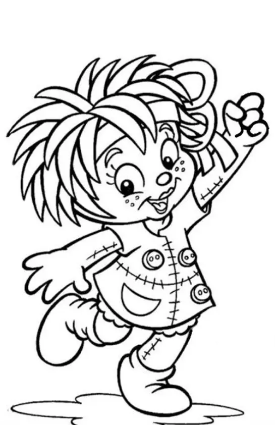 Yellow Woodpecker Farm Coloring Pages – 007
