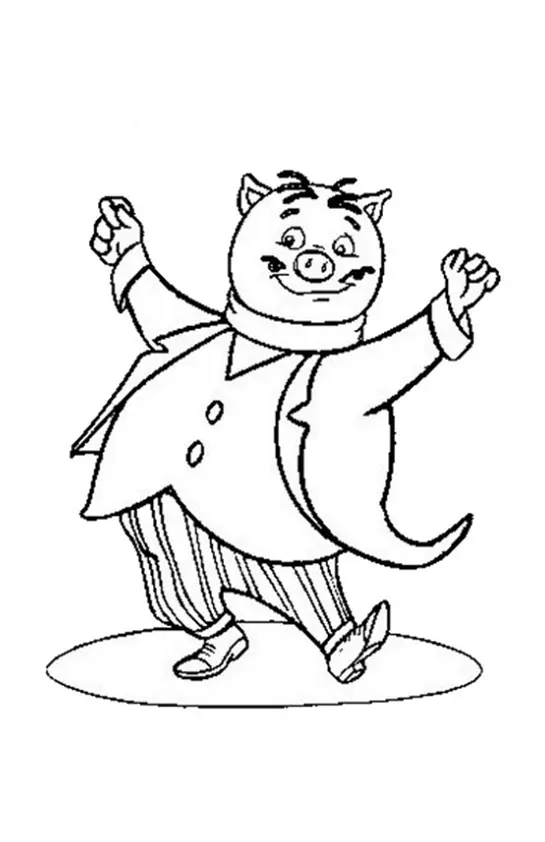 Yellow Woodpecker Farm Coloring Pages – 008