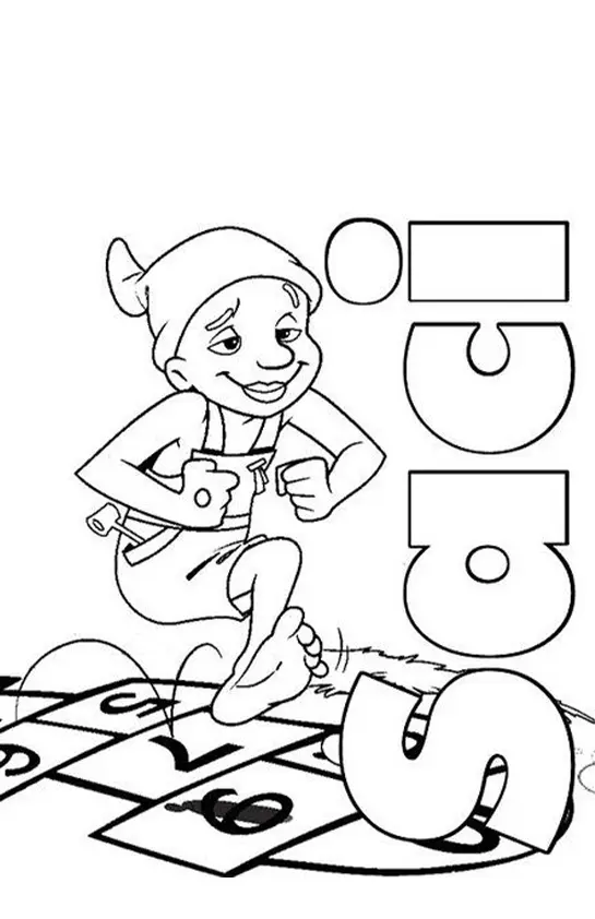 Yellow Woodpecker Farm Coloring Pages – 014