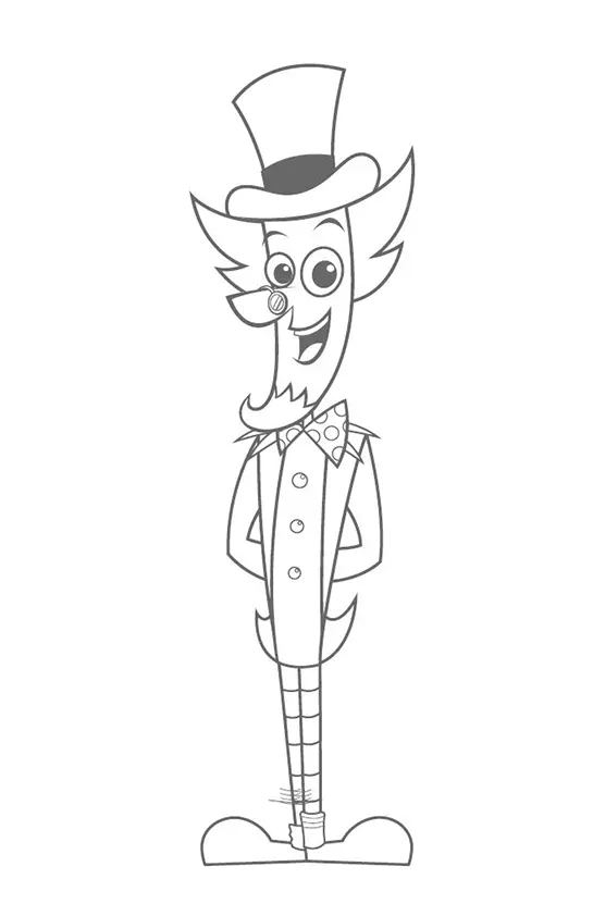Yellow Woodpecker Farm Coloring Pages – 015