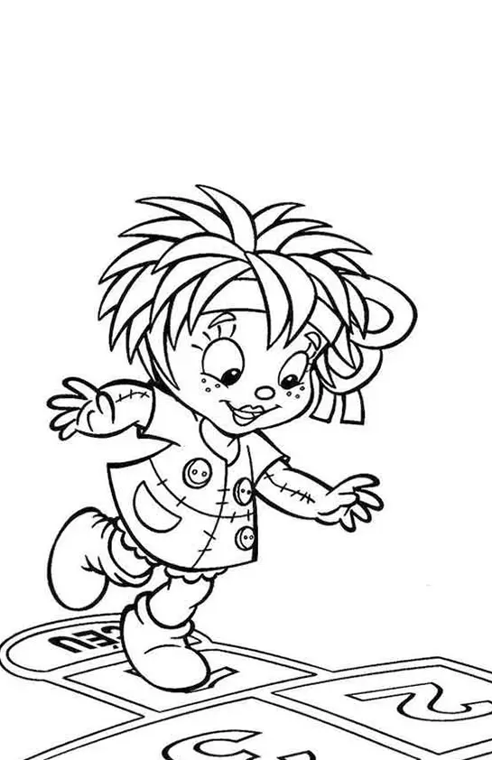 Yellow Woodpecker Farm Coloring Pages – 016