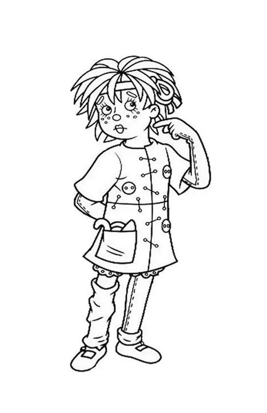 Yellow Woodpecker Farm Coloring Pages – 017