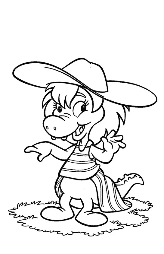 Yellow Woodpecker Farm Coloring Pages – 018
