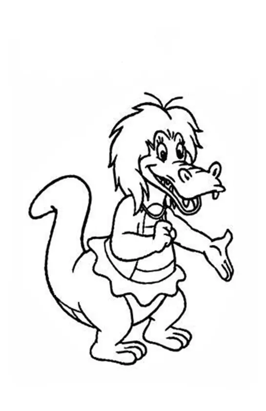 Yellow Woodpecker Farm Coloring Pages – 021