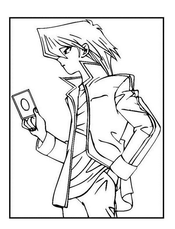 Yu-Gi-Oh Coloring Pages – 002