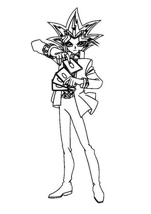 Yu-Gi-Oh Coloring Pages – 004