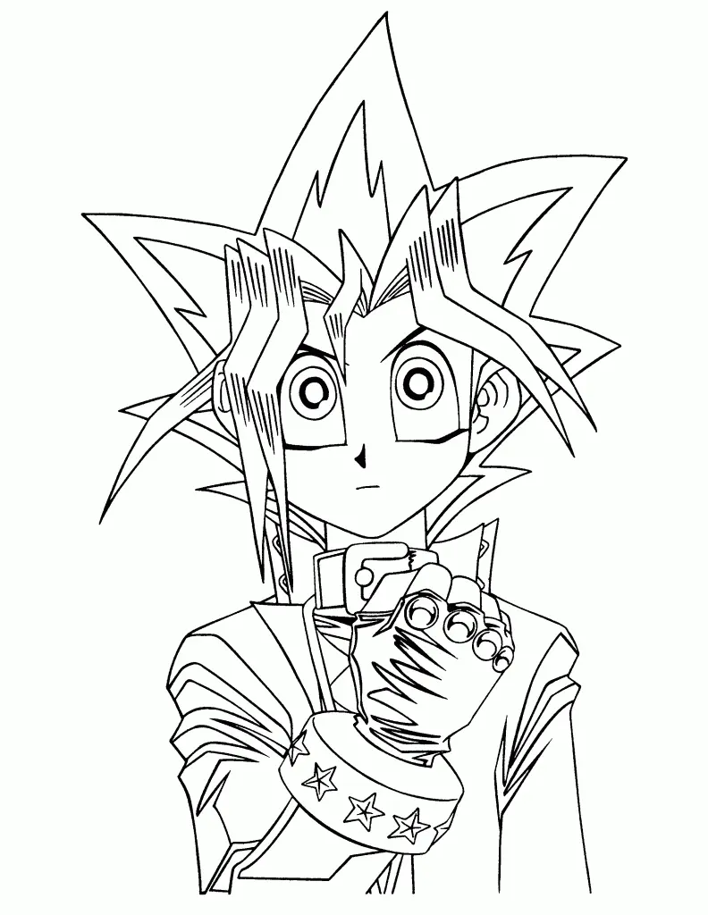 Yu-Gi-Oh Coloring Pages – 005