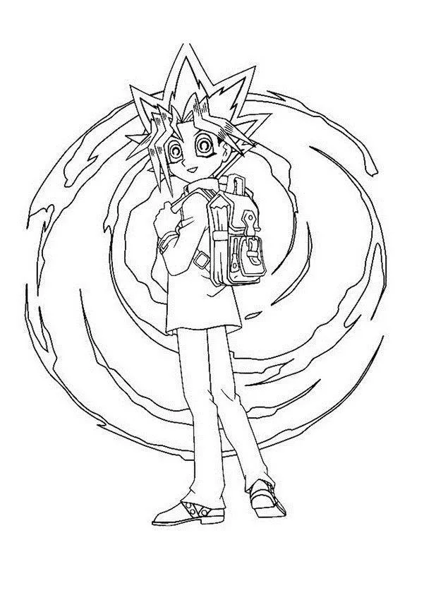 Yu-Gi-Oh Coloring Pages – 006
