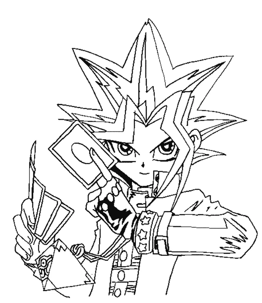 Yu-Gi-Oh Coloring Pages – 007