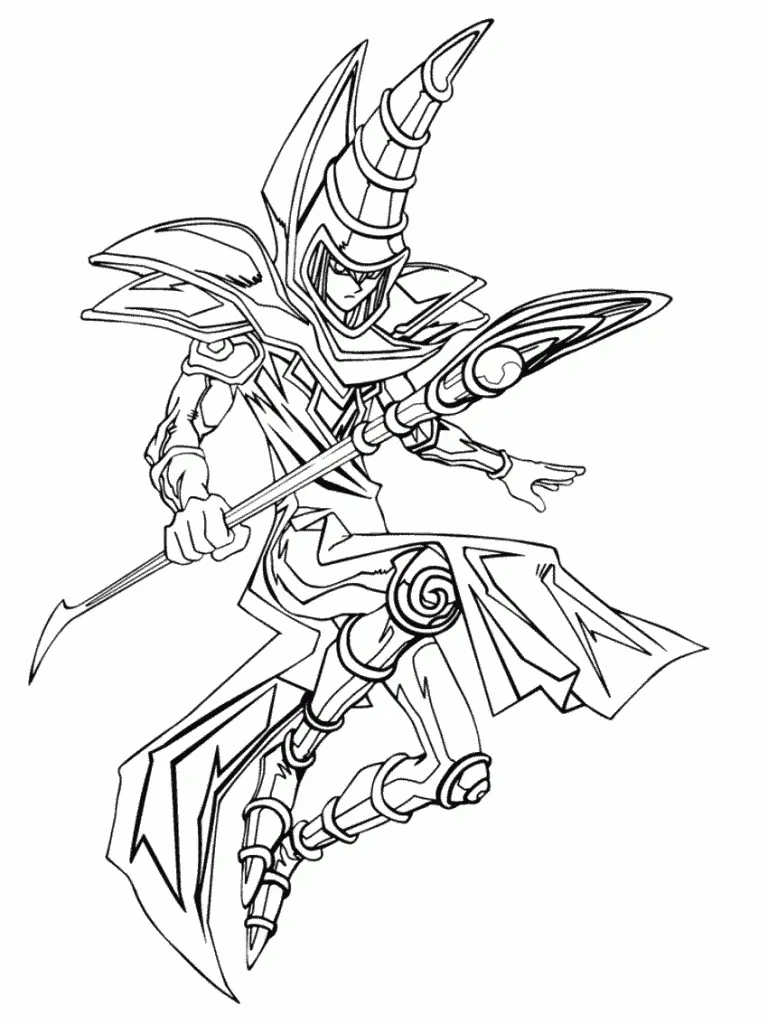 Yu-Gi-Oh Coloring Pages – 010